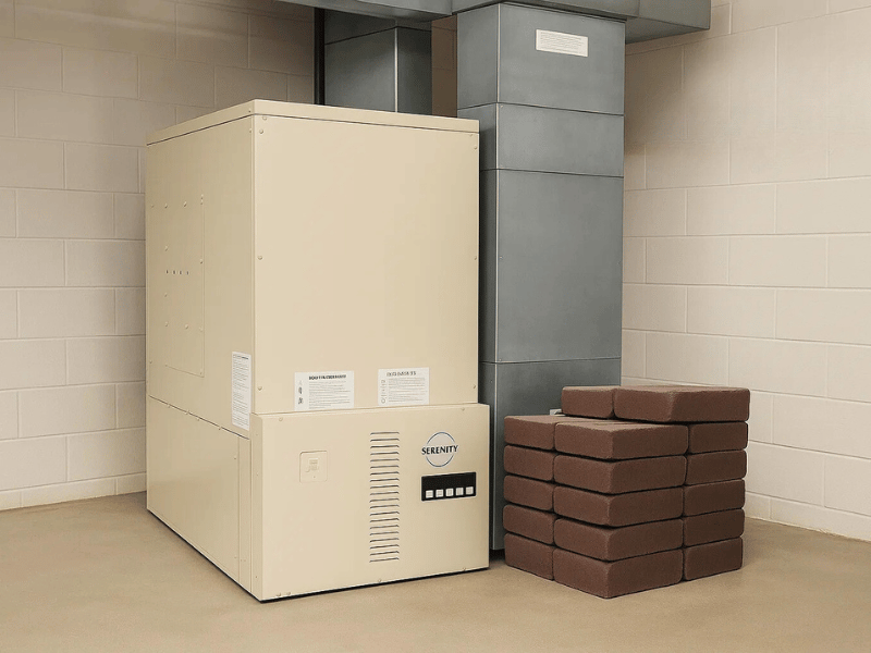 Illustration Accumulateur de chaleur